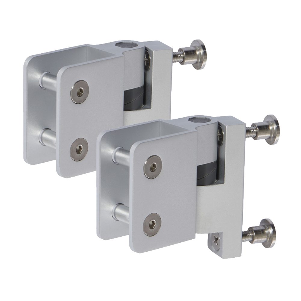 ASEC Cubicle U Bracket Gravity Hinges (1 Pair) To Suit 20mm Board