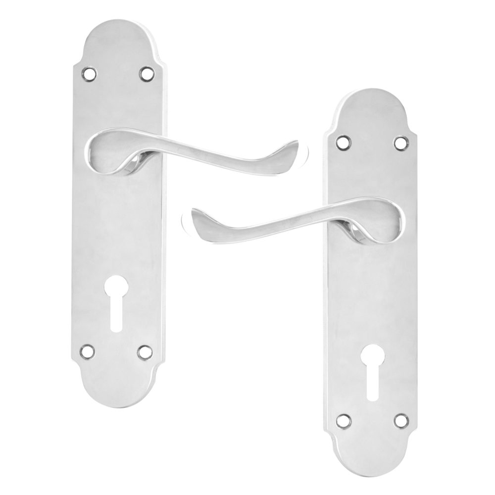 ASEC Oakley Plate Mounted Lever Furniture
