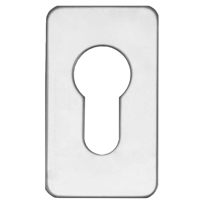 ASEC Self Adhesive 35mm x 60mm Small Euro Escutcheon