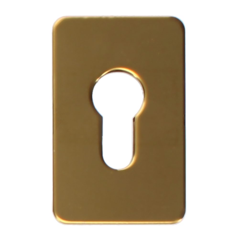 ASEC Self Adhesive 45mm x 70mm Euro Escutcheon
