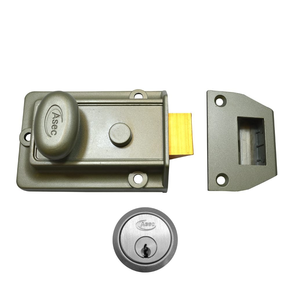 ASEC Traditional Non-Deadlocking Nightlatch
