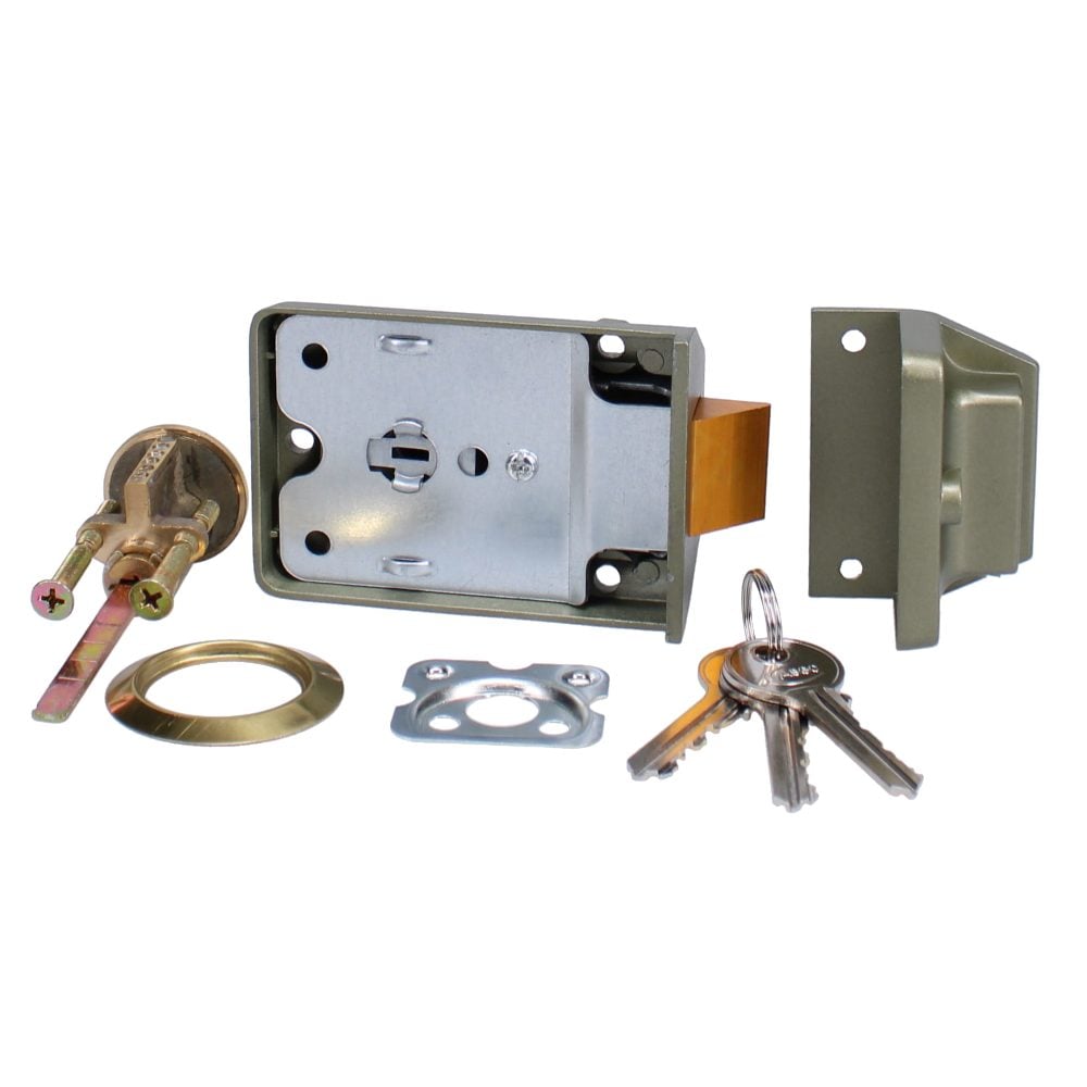 ASEC Traditional Non-Deadlocking Nightlatch