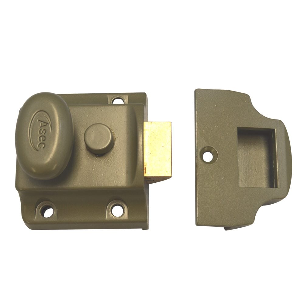 ASEC Traditional Non-Deadlocking Nightlatch