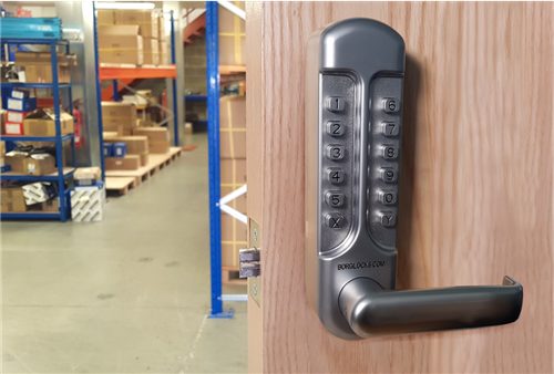 BL7009, Keypad with lever , inside handle unit, 60x72mm mortice nightlatch