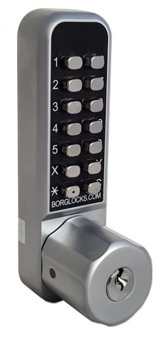 Borg Locks BL2701 ECP Keypad with key override, Inside Handle (holdback)