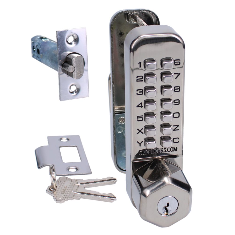 CODELOCKS CL255KO Series Digital Lock With Key Override