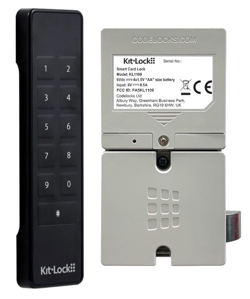 CODELOCKS KitLock KL1100 KeyPad Locker Lock With Powered Latch