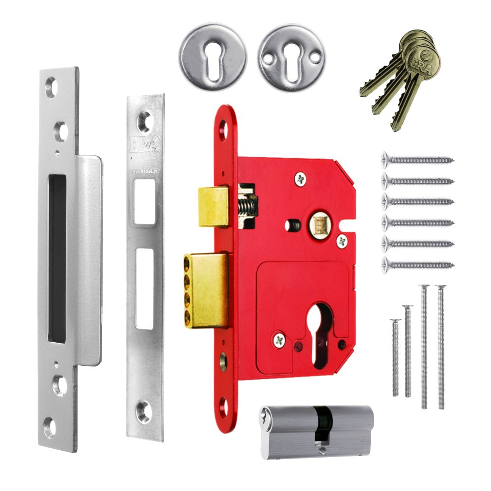 ERA 264 &amp; 364 Fortress BS Euro Sashlock With Cylinder