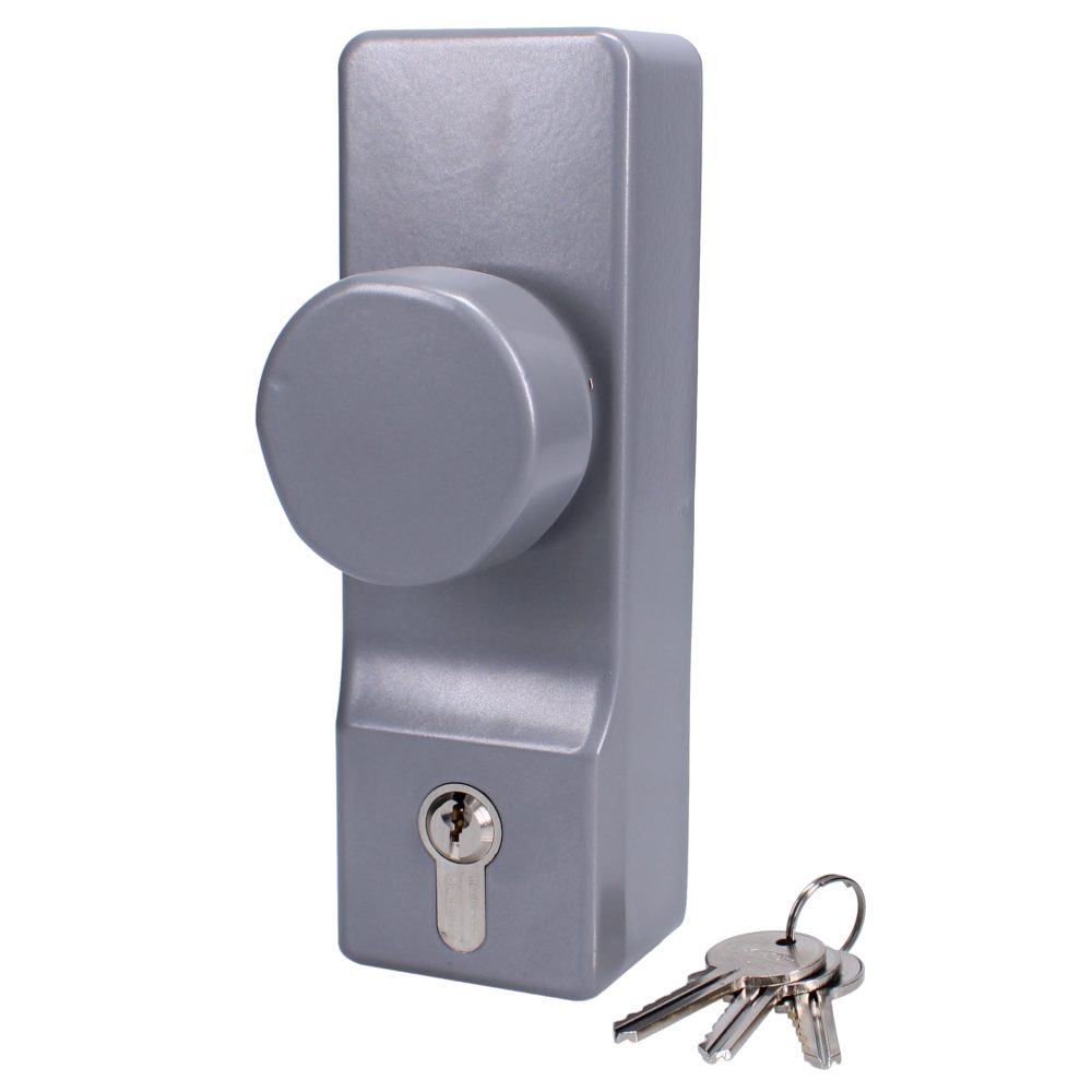 EXIDOR 302 Knob Operated Outside Access Device With Cylinder