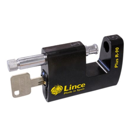 LINCE R90 Plus Monoblock Sliding Shackle Padlock
