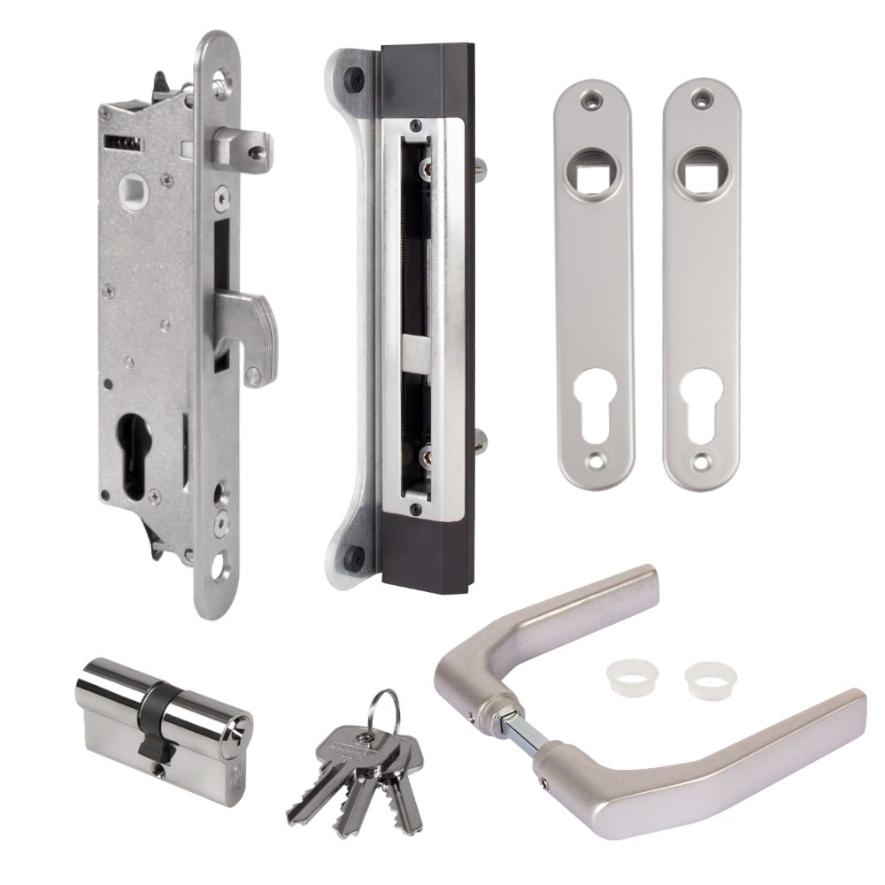 LOCINOX Gatelock Fortylock Insert Set with Keep For 40mm Box Section SAA