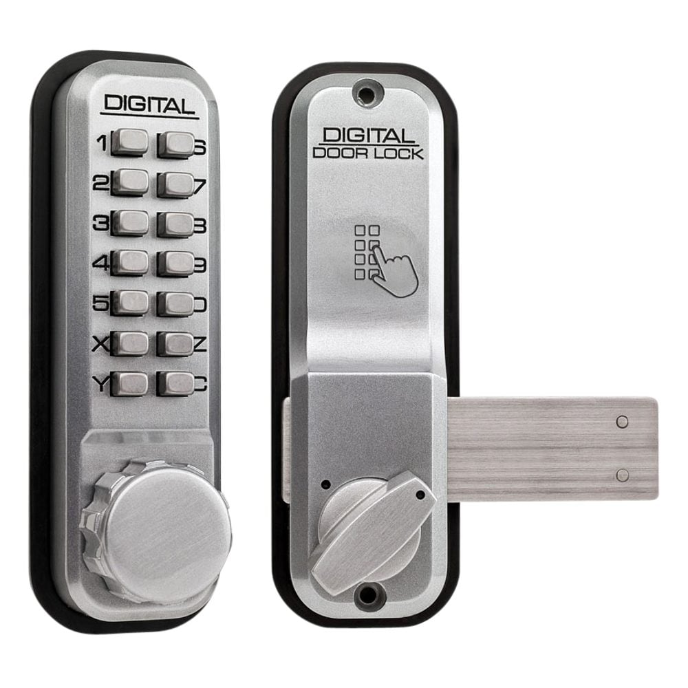 LOCKEY 2200 Series Digital Lock With Rim Dead Bolt