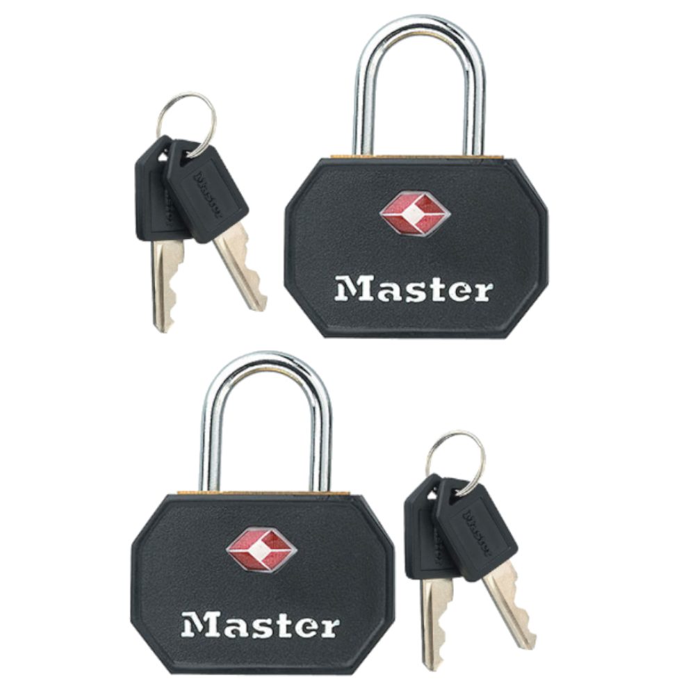 MASTER LOCK 4681 KA Pair Of TSA Luggage Locks