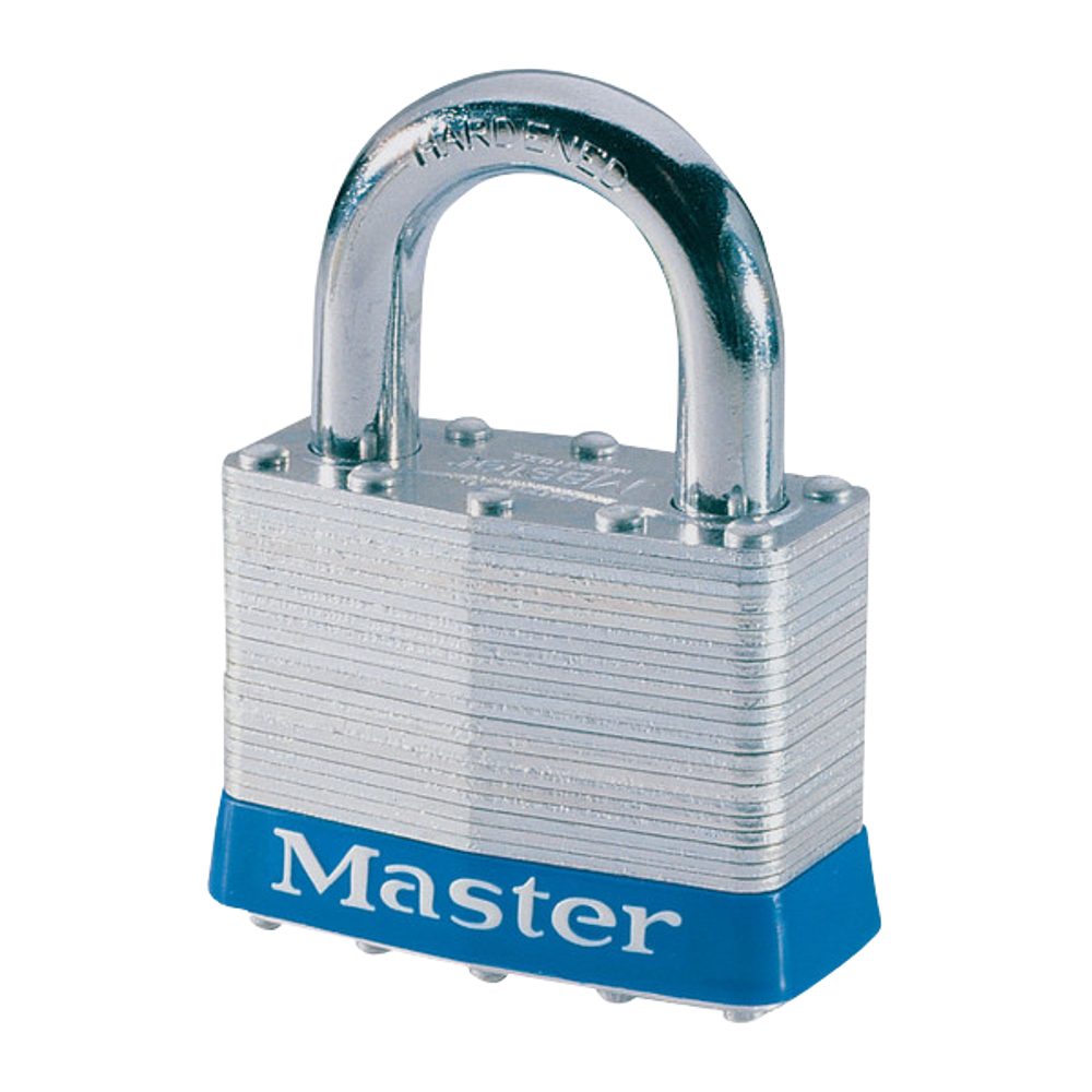 MASTER LOCK Open Shackle Unassembled Laminated Padlock