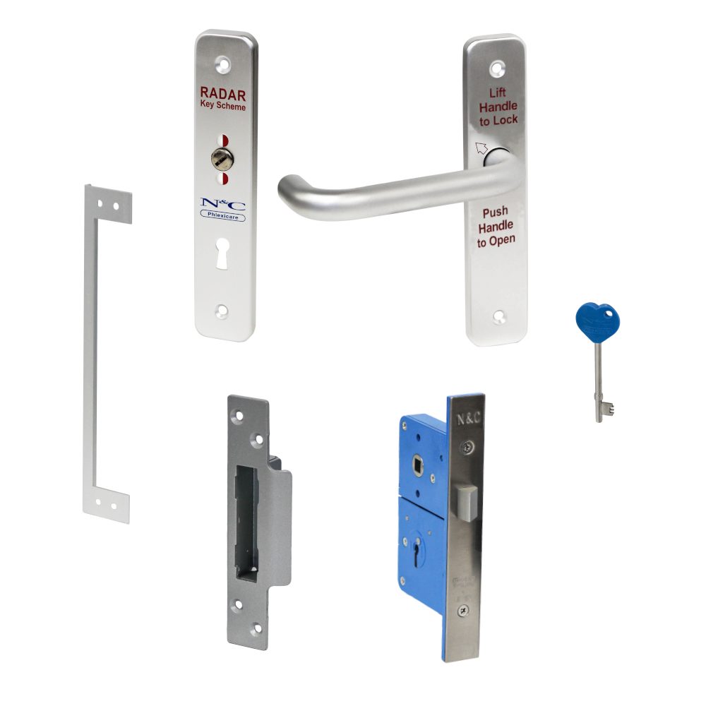 N&amp;C Phlexicare Genuine RADAR Lockset SAA
