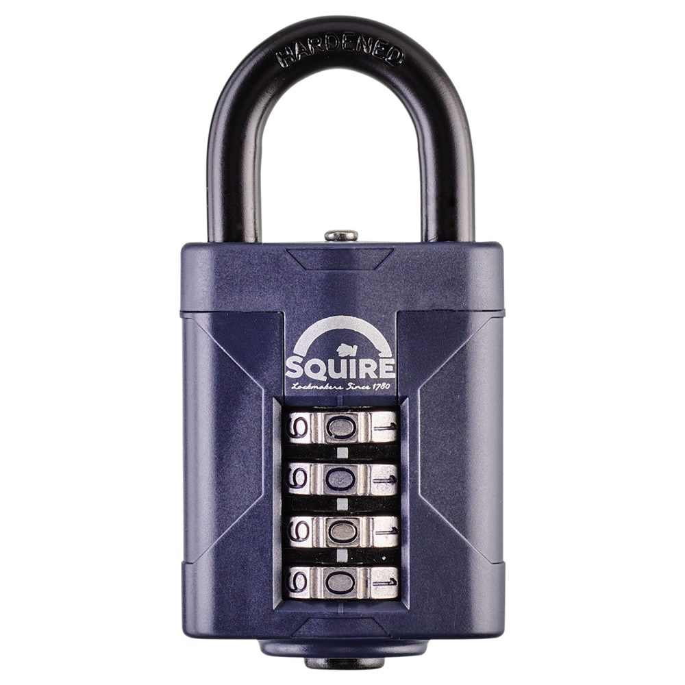 SQUIRE CP50 Series 50mm Steel Shackle Combination Padlock