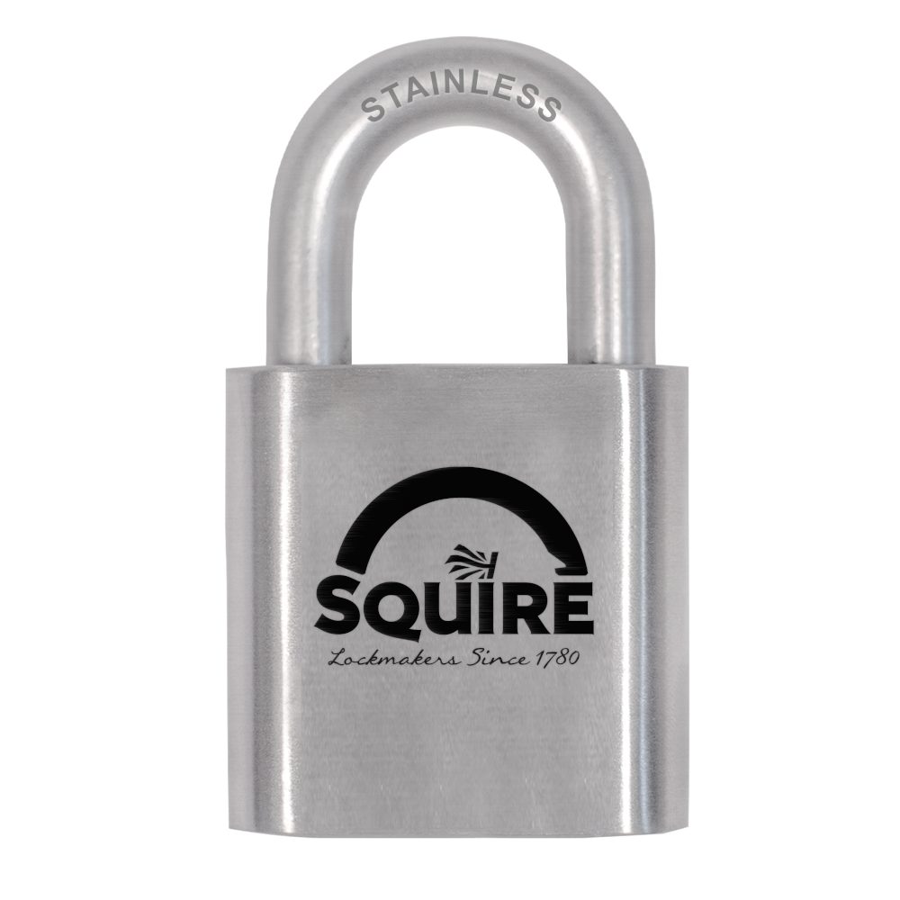 SQUIRE ST50S Stainless Steel Stronghold Padlock Open Shackle