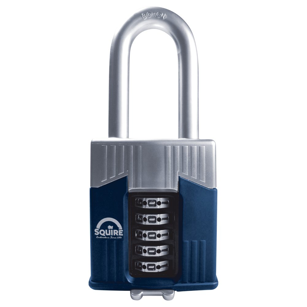 SQUIRE Warrior Long Shackle Combination Padlock
