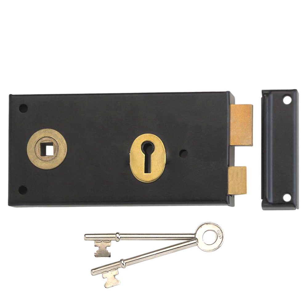 UNION 1465 3 Lever Double Handed Rimlock
