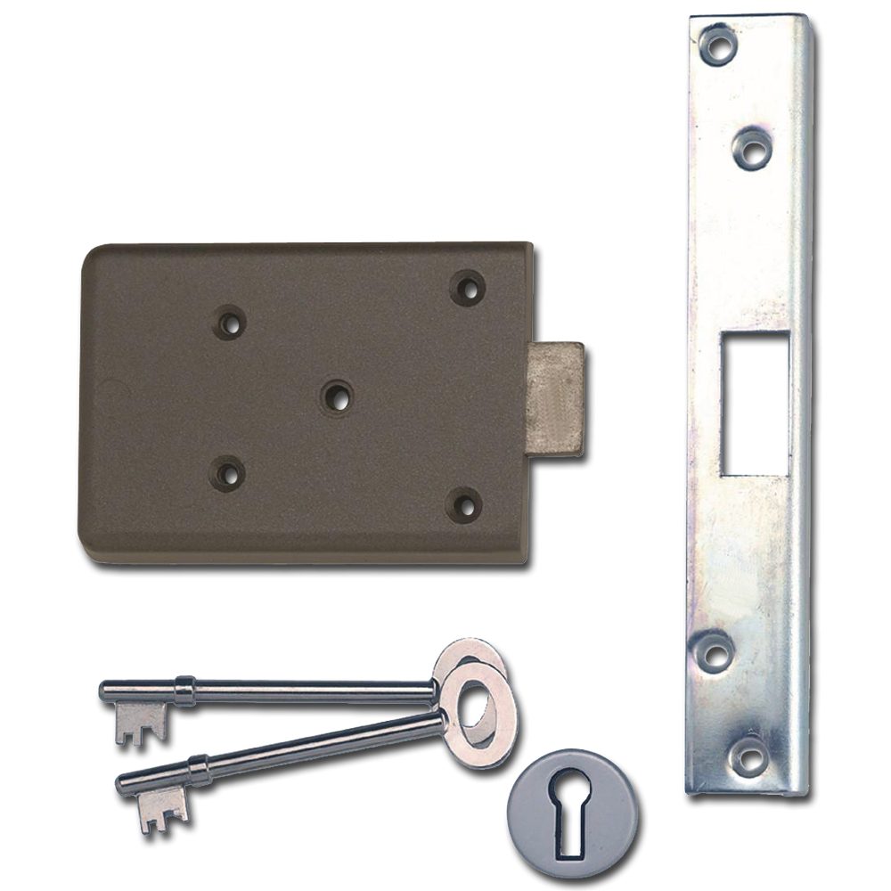 UNION J5D Trafalgar 5 Lever Rim Deadlock