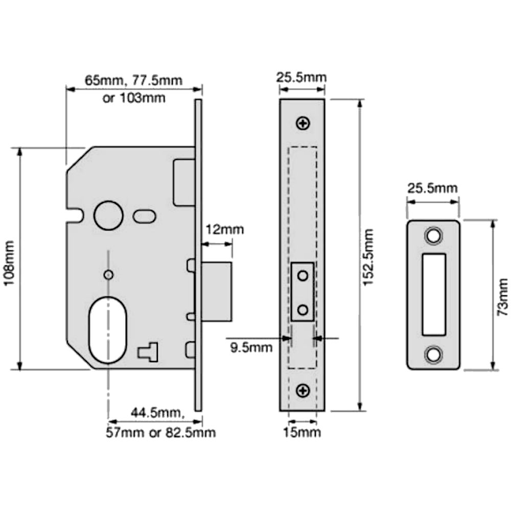 UNION L2141 Oval Deadcase