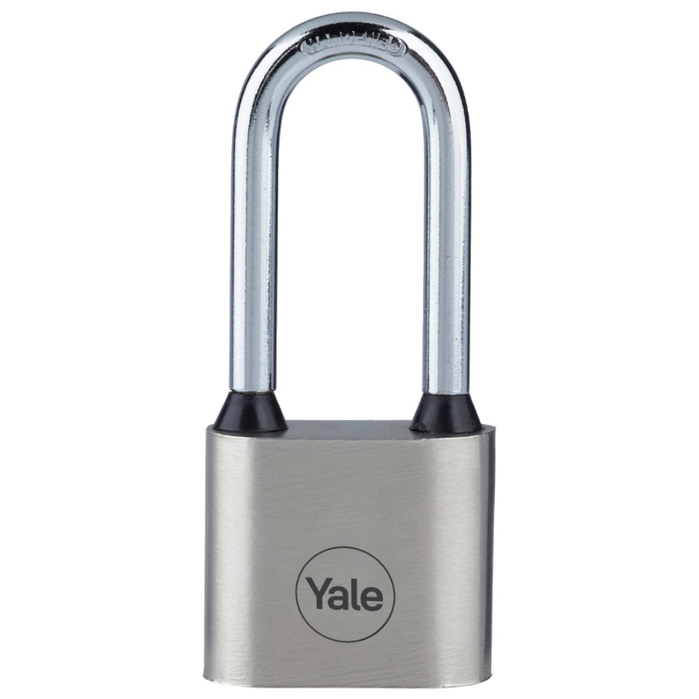 YALE Y112 Series Disc Tumbler Long Shackle Cast Iron Padlock