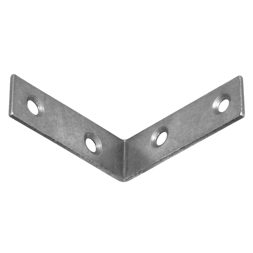 A PERRY AS320 Corner Brace - L9981 - Satin Chrome - 320-0050SC