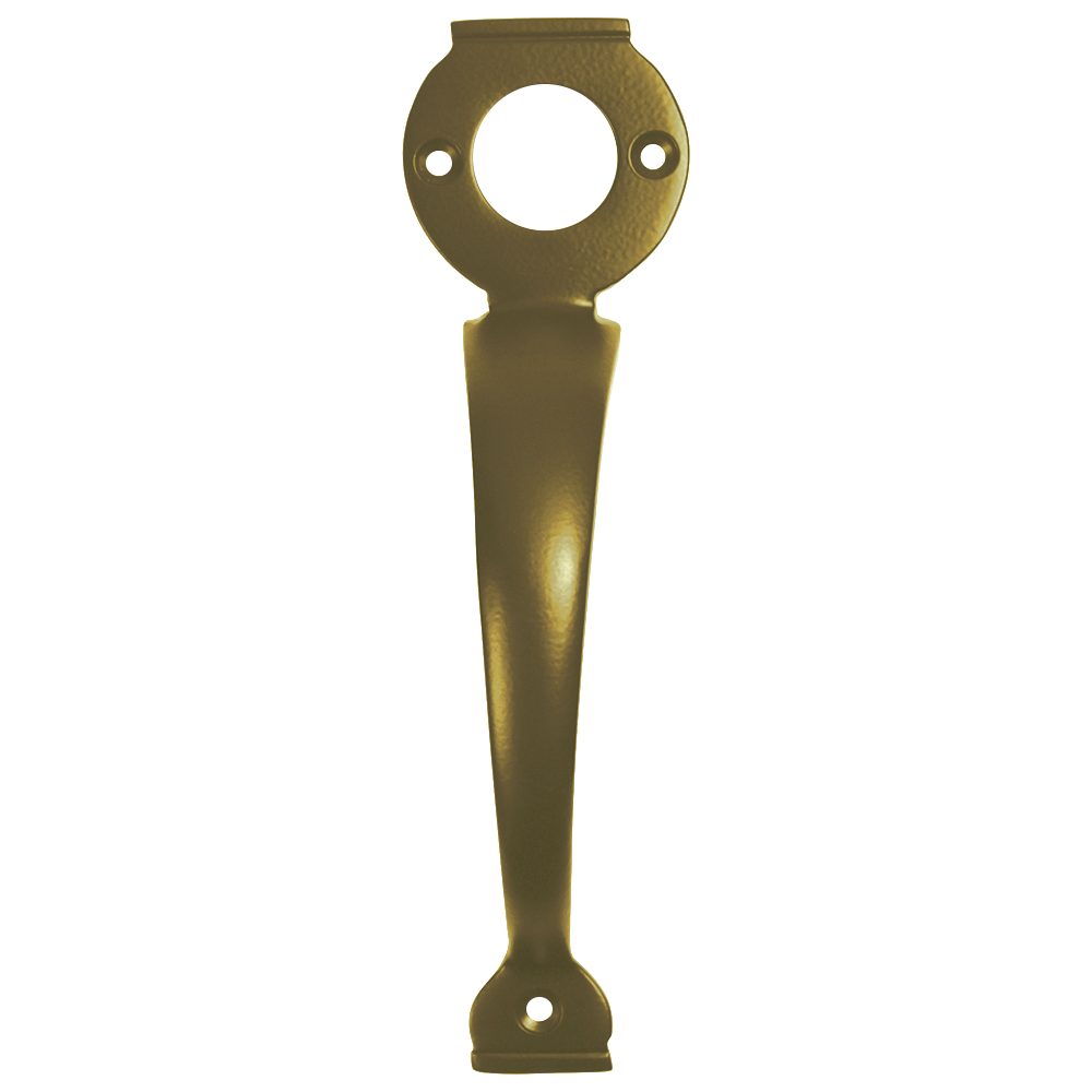 A PERRY Solid Brass Long Throw Lock Gate Handle - L27460 - Polished Brass - 1125/PB