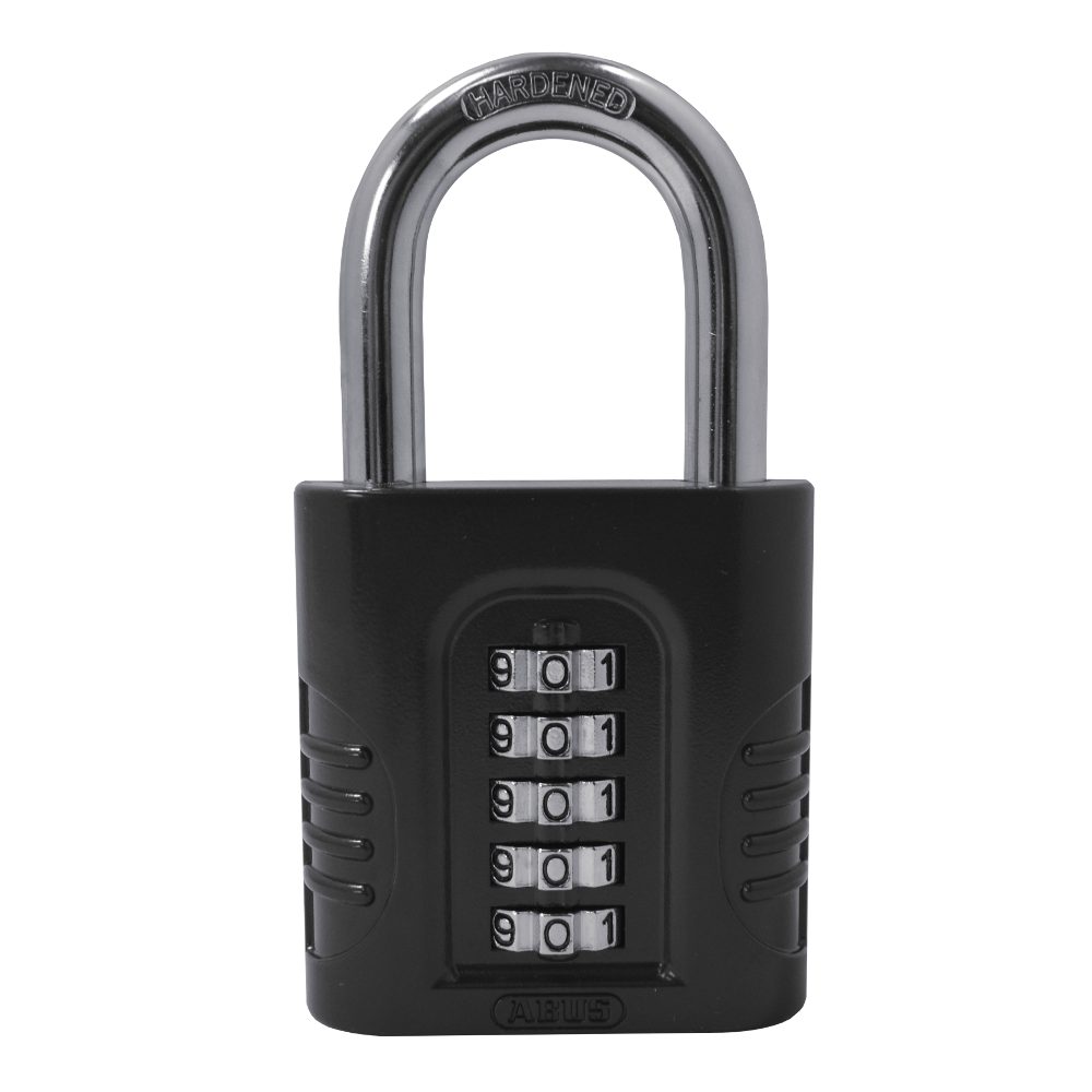 ABUS 158 Series Combination Open Shackle Padlock - L22860 - Black - 158/65