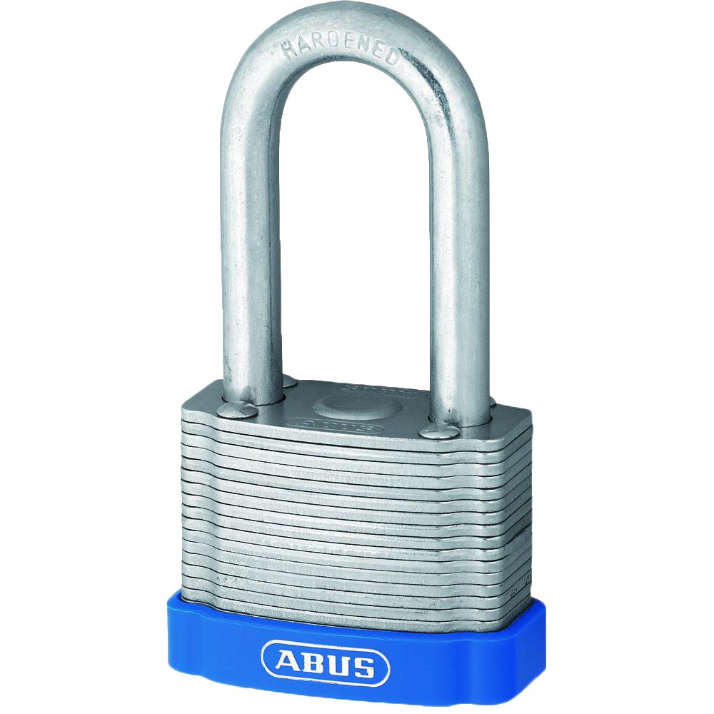 ABUS 41 Series Eterna Laminated Steel Long Shackle Padlock - L19066 - 41/50HB50