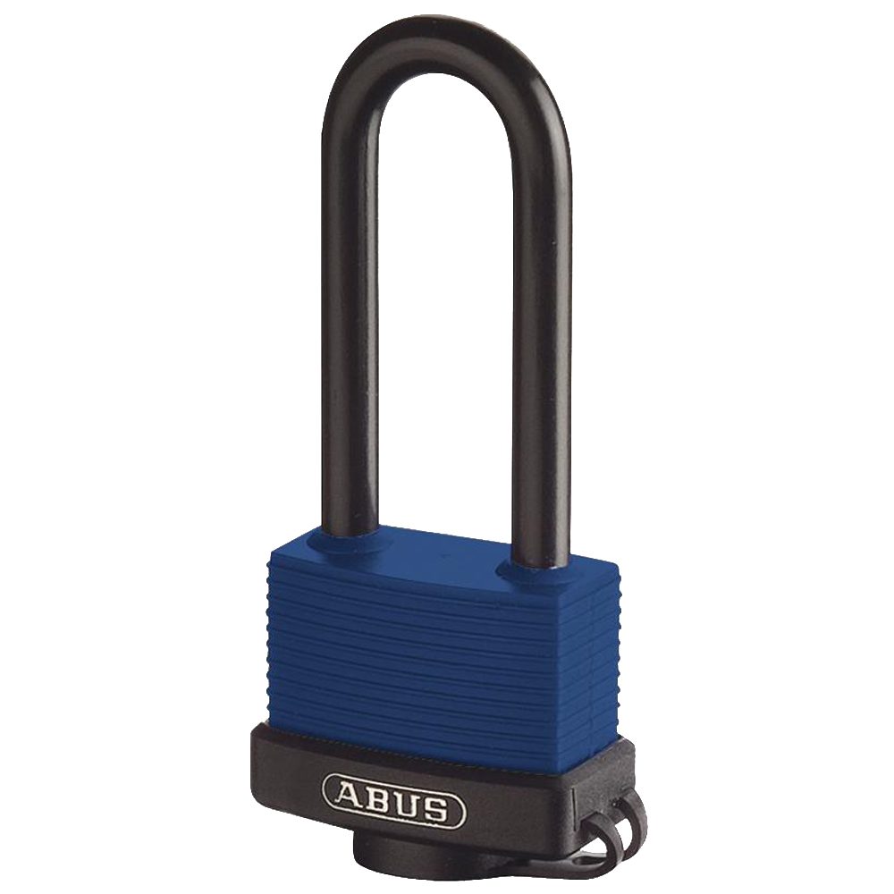 ABUS 70IB Series Aqua Safe Marine Brass Long Stainless Steel Shackle Padlock - L19182 - Brass - 70IB/45HB63 KA 6401