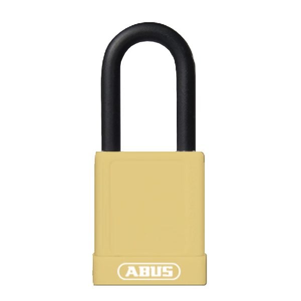 ABUS 74 Series Lock Out Tag Out Coloured Aluminium Padlock