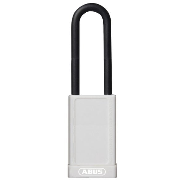 ABUS 74HB Series Long Shackle Lock Out Tag Out Coloured Aluminium Padlock