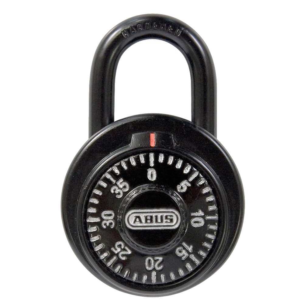 ABUS 78KC Series Dial &amp; Key Over-Ride Combination Open Shackle Padlock
