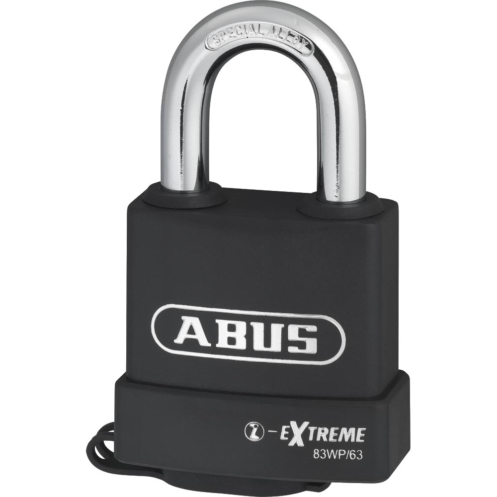 ABUS 83WP Series Weatherproof Steel Open Shackle Padlock - L19200 - 83WP/63 C