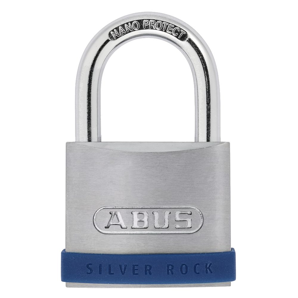 ABUS Silver Rock 5 Open Shackle Padlock - L28606 - Stainless Steel Effect - 79269