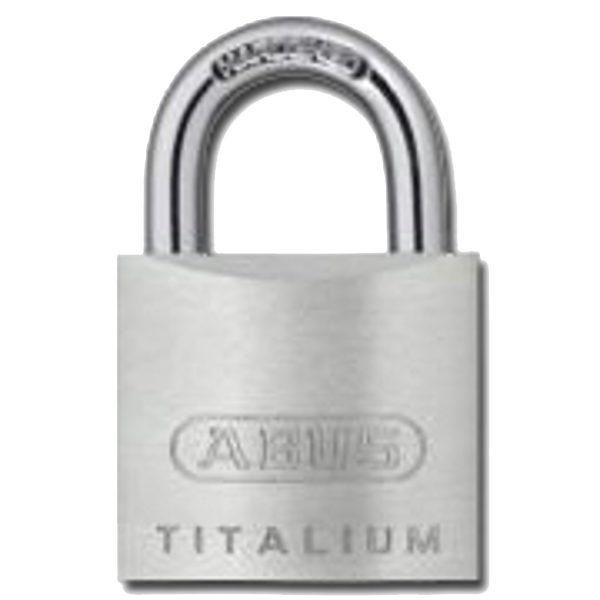 ABUS Titalium 54TI Series Open Shackle Padlock - L21573 - Silver - 54TI/35C