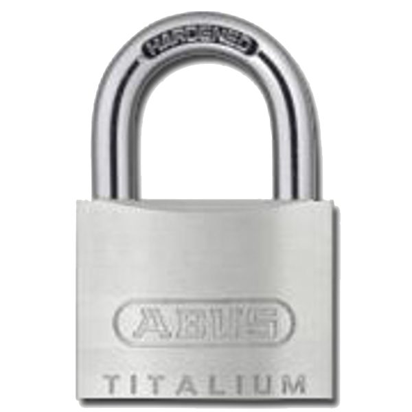 ABUS Titalium 54TI Series Open Shackle Padlock - L21574 - Silver - 54TI/40C