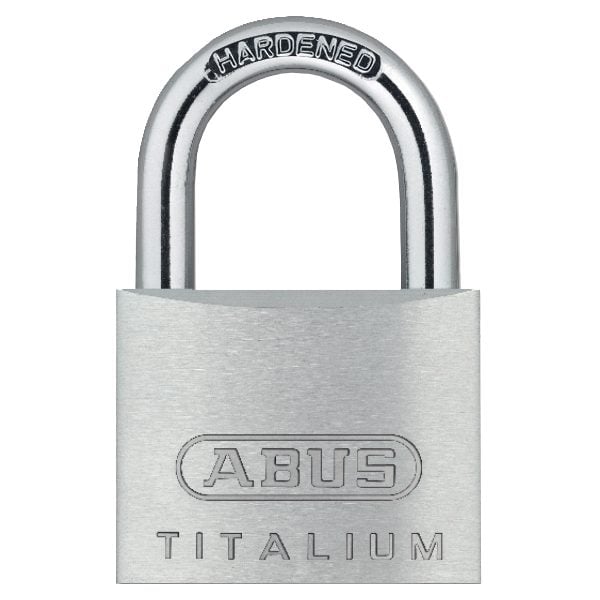 ABUS Titalium 64TI Series Open Shackle Padlock - L21579 - Silver - 64TI/20 C
