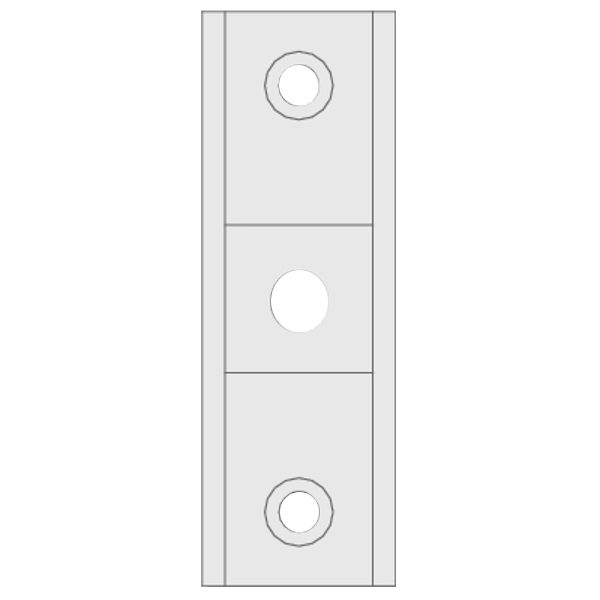 ADAMS RITE Backplate To Suit 5015 Deadlock