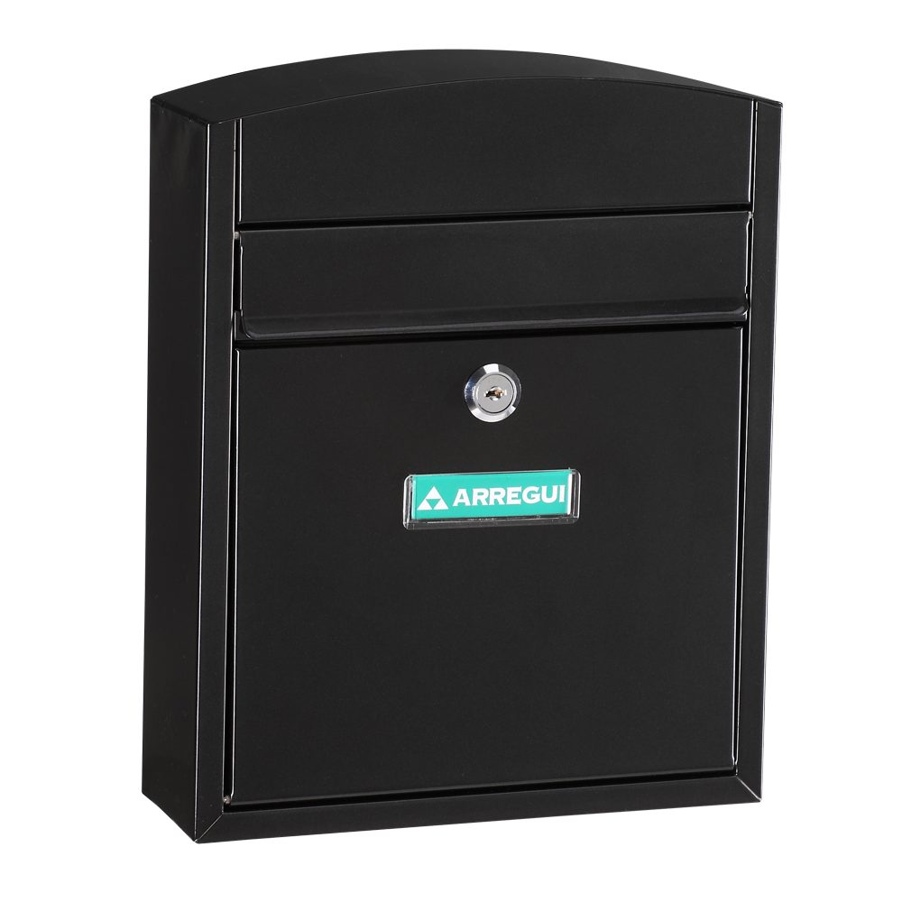 ARREGUI Compact Mailbox - L27362 - Black - E5734