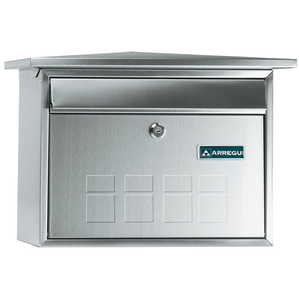 ARREGUI Deco Mailbox - L27353 - Satin Stainless Steel - E5707