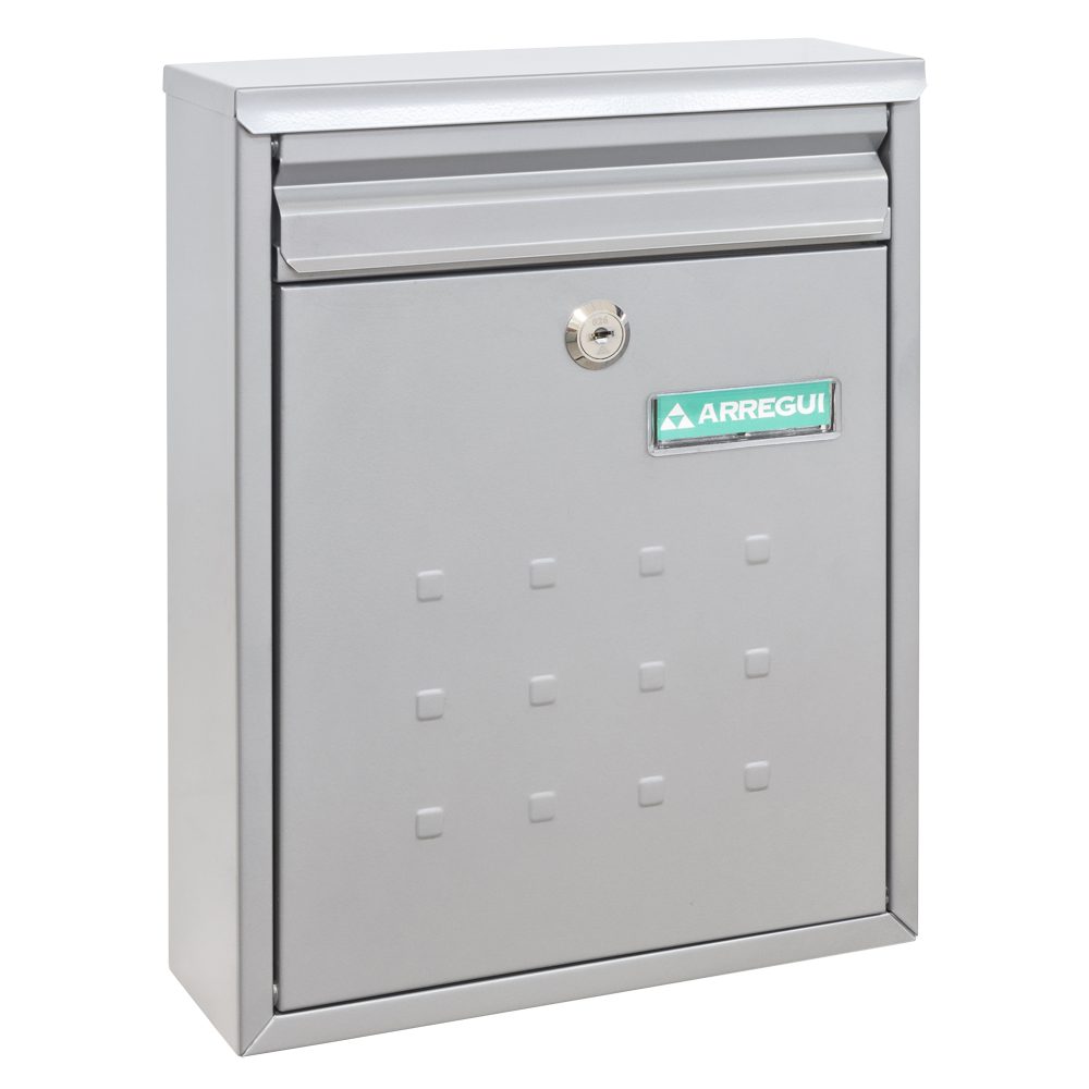 ARREGUI Dime Mailbox - L27344 - Silver - V1322