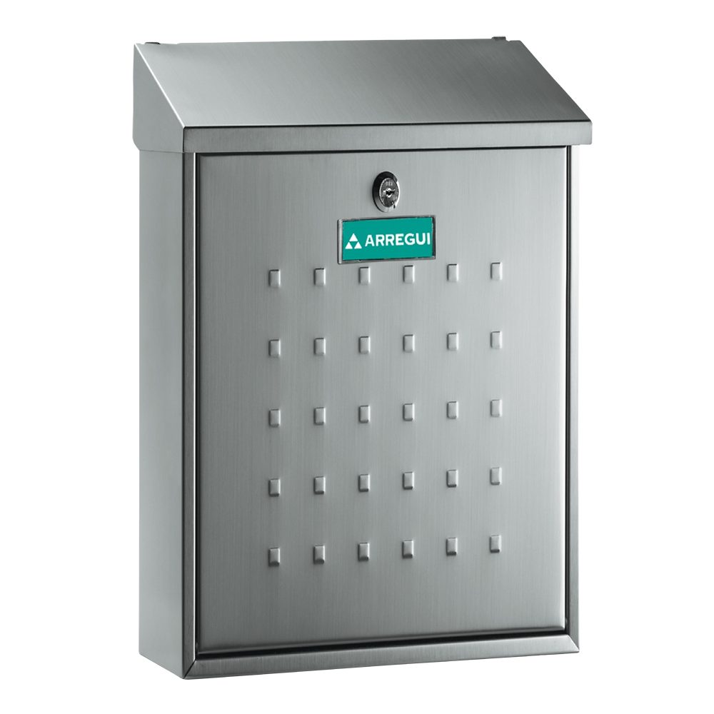 ARREGUI Premium Mailbox - L27349 - Satin Stainless Steel - E5607