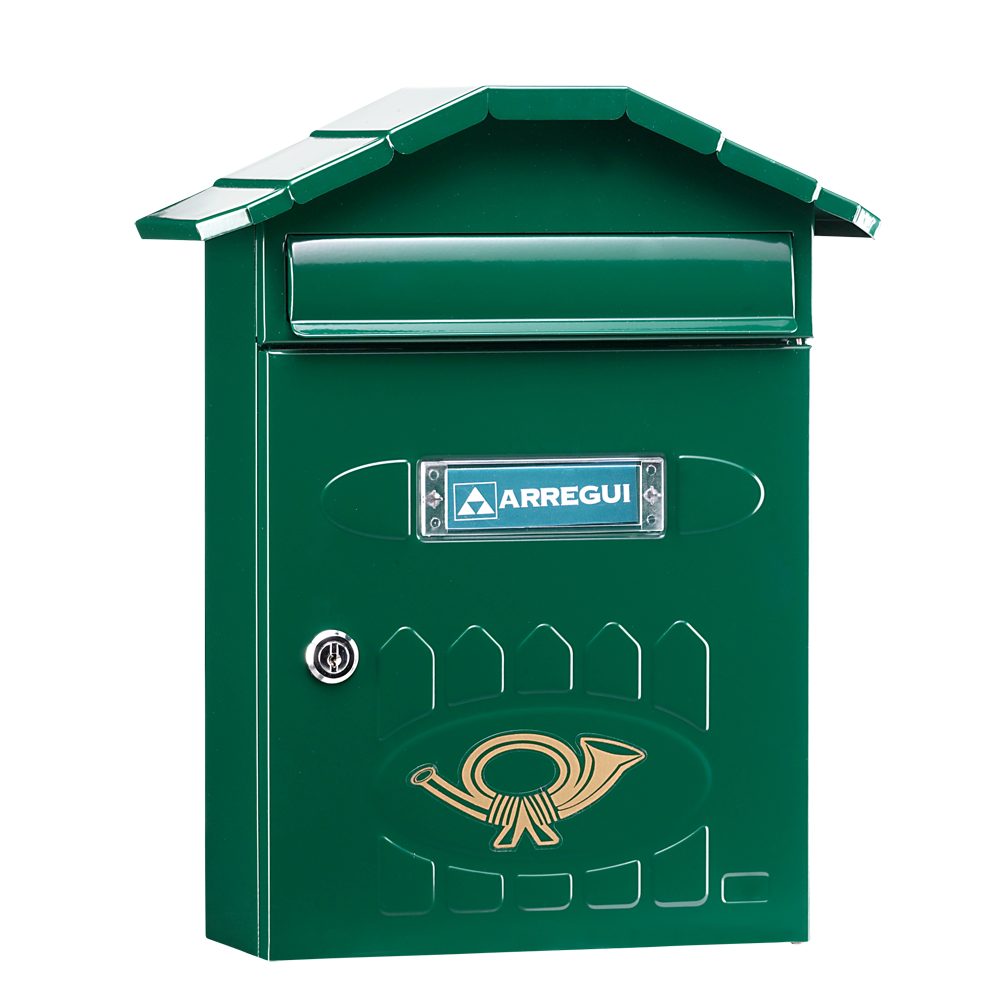 ARREGUI Villa Mailbox - L27358 - Green - E-5003