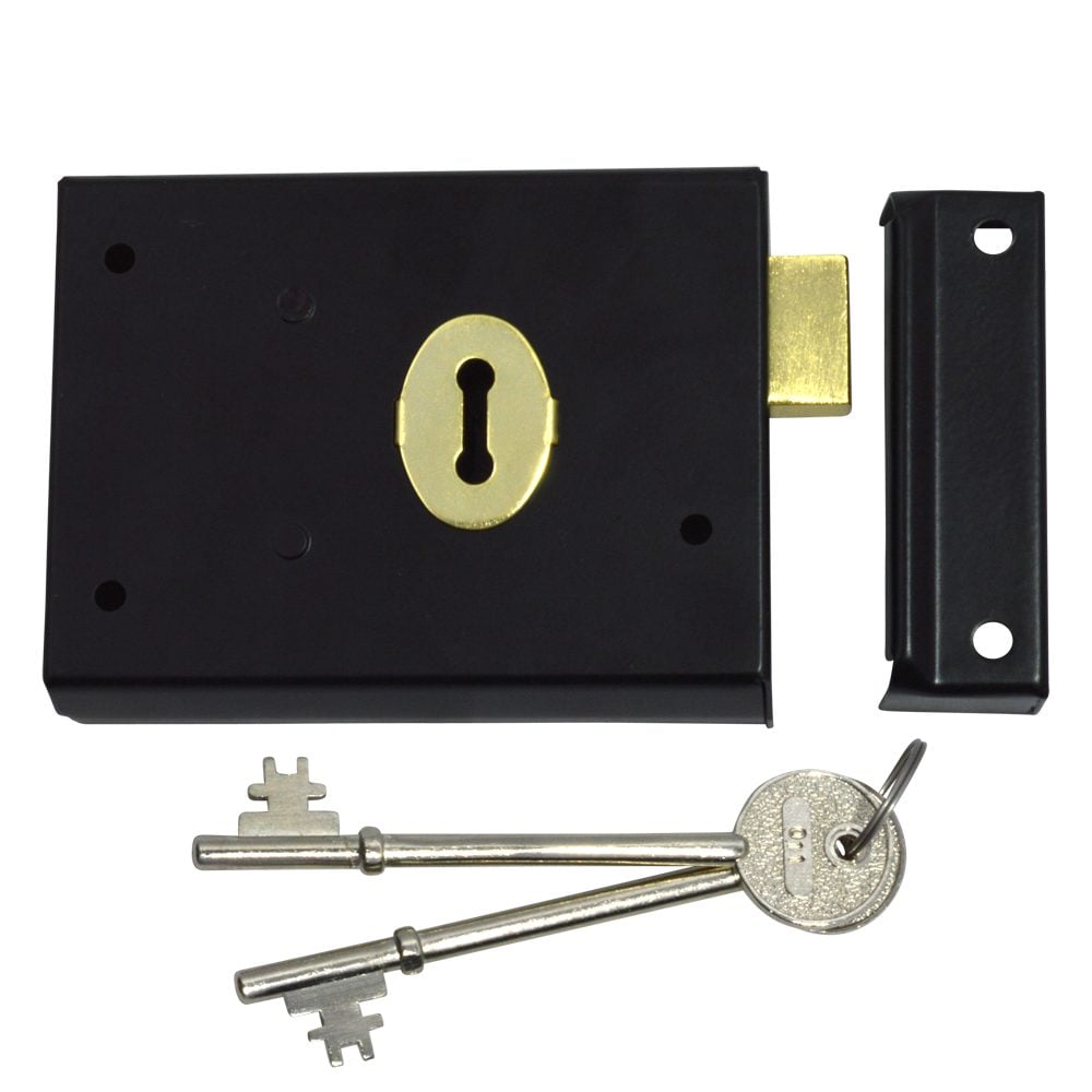 ASEC 1 Lever Double Handed Rim Deadlock - 100mm