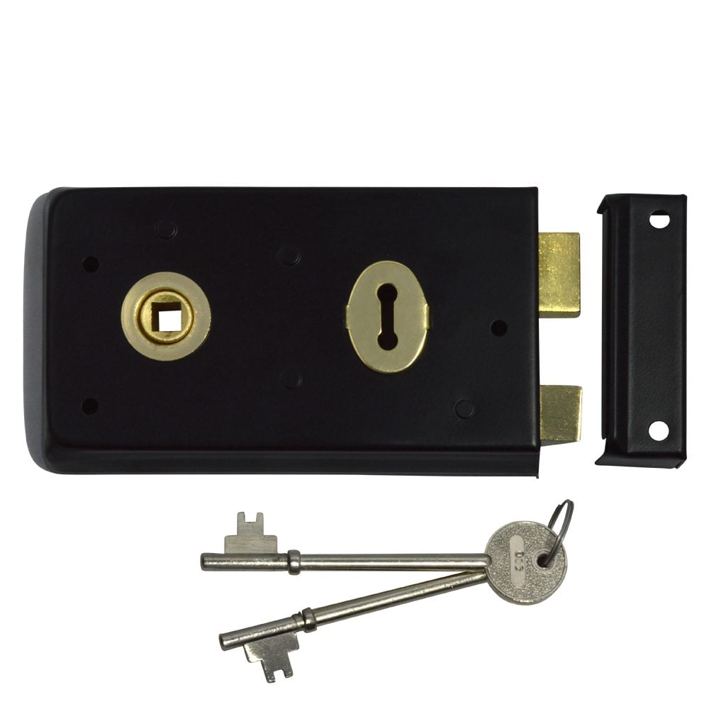 ASEC 1 Lever Double Handed Rimlock - 140mm