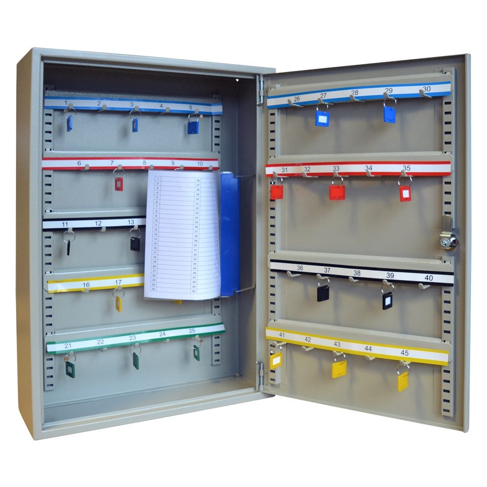 ASEC 45 Hook Cabinet for Padlocks or Key Bunches