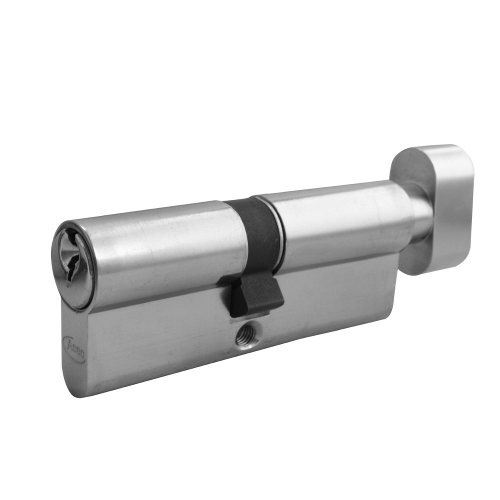 ASEC 5-Pin Euro Key &amp; Turn Cylinder