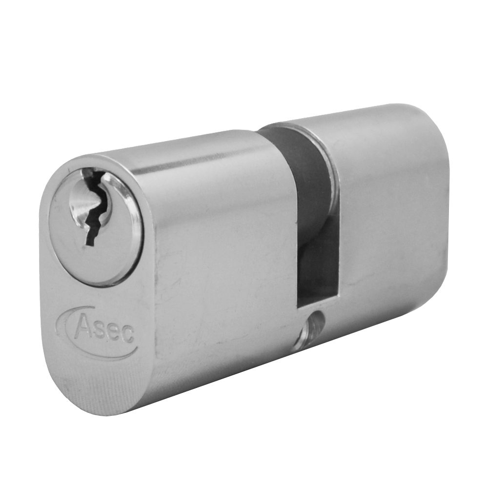 ASEC 6-Pin Oval Double Cylinder